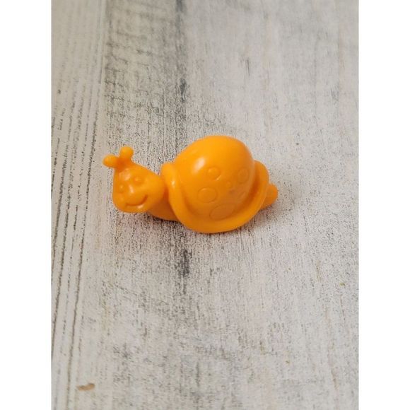 Orange snail SWI mini happy bug toy figure smile - Picture 2 of 4
